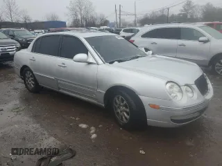 2008 Kia Amanti with VIN KNALD125585163206, listed as a Copart auction lot 44403645 with 136,267 mi miles and Salvage Title. Bid and sale history available at carsss.com. Image 4.