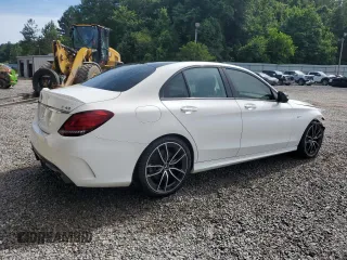 2019 Mercedes-Benz C 43 AMG with VIN 55SWF6EB5KU304210, listed as a Copart auction lot 57812795 with 48,925 mi miles and Clean title. Bid and sale history available at DreamBid. Image 3.