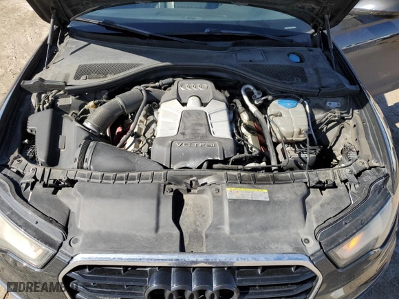 2014 Audi A6 3.0T Prestige with VIN WAUHGAFC3EN080164, listed as a Copart auction lot 43243825 with 143,391 mi miles and Salvage Title. Bid and sale history available at carsss.com. Image 11.