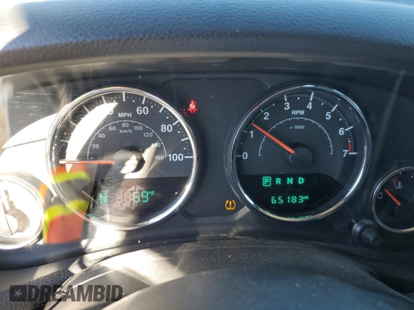 2015 Jeep Wrangler Sport with VIN 1C4AJWAG8FL540932, listed as a Copart auction lot 81637864 with 65,183 mi miles and Clean title. Bid and sale history available at DreamBid. Image 9.
