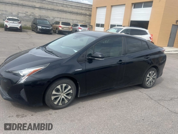 2017 Toyota Prius Two with VIN JTDKARFU2H3034410, listed as a Copart auction lot 55170795 with 74,974 mi miles and Salvage Title. Bid and sale history available at carsss.com. Image 2.