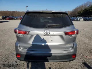 2015 Toyota Highlander LE with VIN 5TDBKRFH6FS107399, listed as a Copart auction lot 41429685 with 143,851 mi miles and Salvage Title. Bid and sale history available at carsss.com. Image 6.