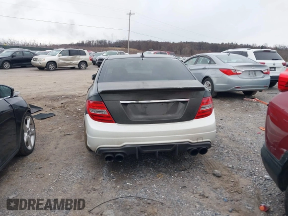 2012 Mercedes-Benz C 63 AMG with VIN WDDGF7HB2CA682282, listed as a IAAI auction lot 41505447 with 109,438 mi miles and . Bid and sale history available at carsss.com. Image 16.