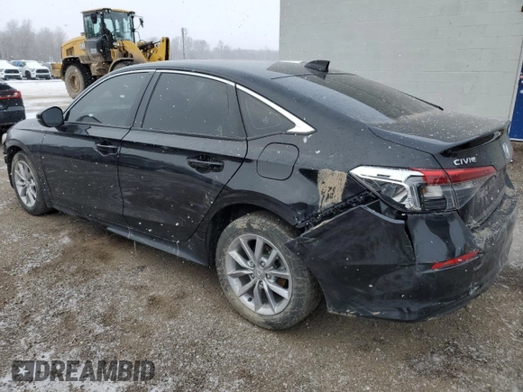 2024 Honda Civic Sedan EX with VIN 2HGFE2F36RH108514, listed as a Copart auction lot 41479905 with 12,278 mi miles and Salvage Title. Bid and sale history available at carsss.com. Image 2.