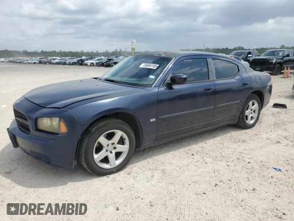 2010 Dodge Charger SXT with VIN 2B3CA3CV5AH185969, listed as a Copart auction lot 55684185 with 138,384 mi miles and Salvage Title. Bid and sale history available at DreamBid. Image 1.