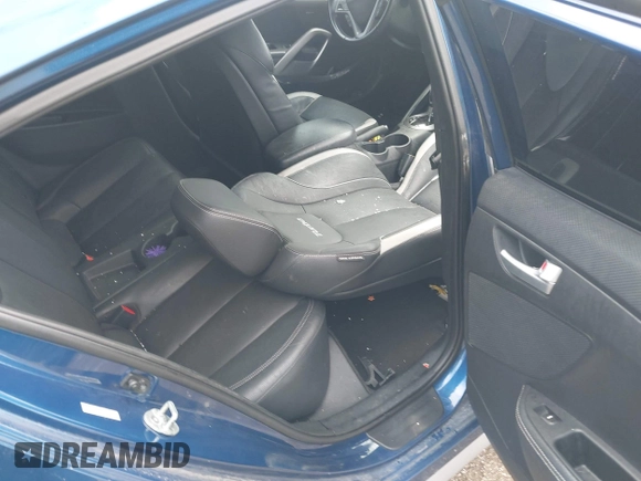2015 Hyundai Veloster Turbo with VIN KMHTC6AE1FU241662, listed as a IAAI auction lot 42071618 with Not provided miles and . Bid and sale history available at DreamBid. Image 8.