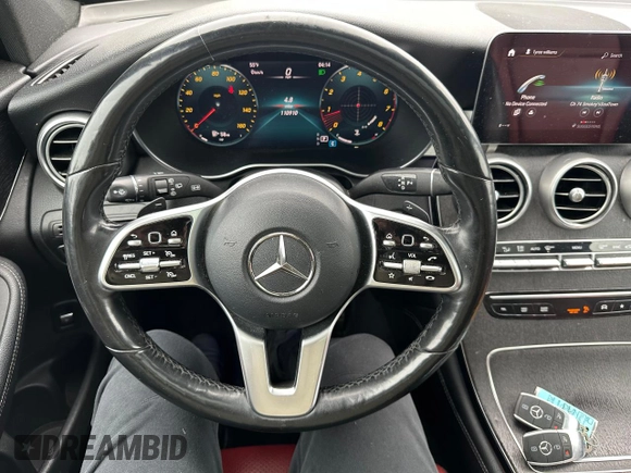 2021 Mercedes-Benz GLC 300 with VIN W1N0G8EB4MV283010, listed as a Copart auction lot 56222655 with 110,910 mi miles and Clean title. Bid and sale history available at DreamBid. Image 11.