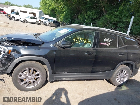 2024 GMC Terrain SLT with VIN 3GKALPEG7RL155157, listed as a IAAI auction lot 42697850 with 40,953 mi miles and . Bid and sale history available at DreamBid. Image 14.