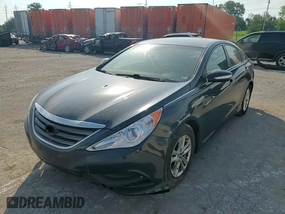 2014 Hyundai Sonata GLS with VIN 5NPEB4ACXEH913553, listed as a Copart auction lot 63059734 with 147,885 mi miles and Salvage Title. Bid and sale history available at carsss.com. Image 15.