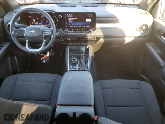 2024 Chevrolet Colorado 4WD LT z VIN 1GCPTCEK0R1161439, wystawiony jako Copart lot #46955615 z przebiegiem Nie podano mil oraz Szkoda całkowita • Salvage title. Historia ofert i sprzedaży dostępna na DreamBid. Obrazek 8.