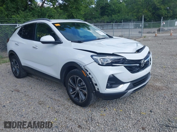 2021 Buick Encore GX Essence с VIN KL4MMFSL7MB171106, выставлен на аукционе IAAI как лот 42634028 с пробегом 44 478 миль миль и . История ставок и продаж доступна на DreamBid. Изображение 1.
