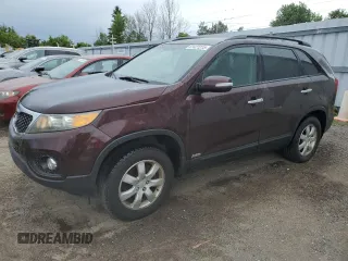 2011 Kia Sorento LX with VIN 5XYKTCA16BG155710, listed as a Copart auction lot 61421215 with 298,628 mi miles and Clean title. Bid and sale history available at DreamBid. Image 1.