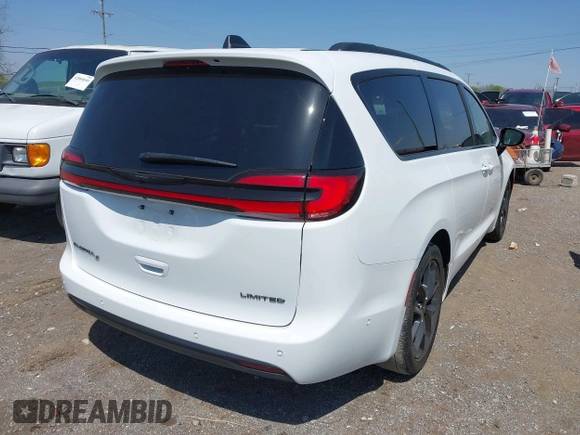 2023 Chrysler Pacifica Limited with VIN 2C4RC1GG6PR540220, listed as a IAAI auction lot 42009535 with 29,339 mi miles and . Bid and sale history available at DreamBid. Image 4.