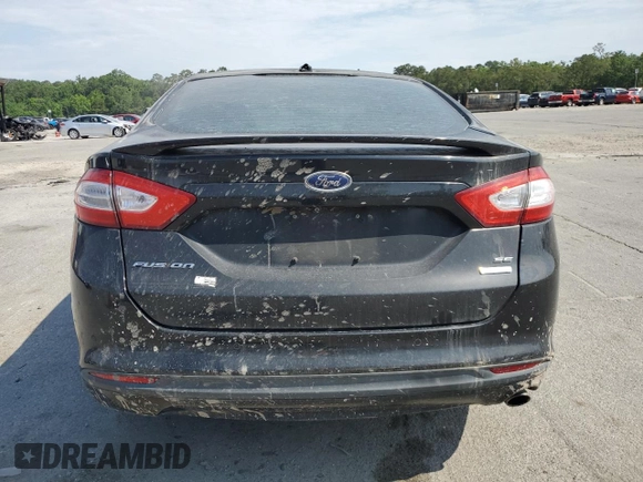 2015 Ford Fusion SE with VIN 1FA6P0HD1F5105404, listed as a Copart auction lot 56304445 with 92,525 mi miles and Salvage Title. Bid and sale history available at DreamBid. Image 6.