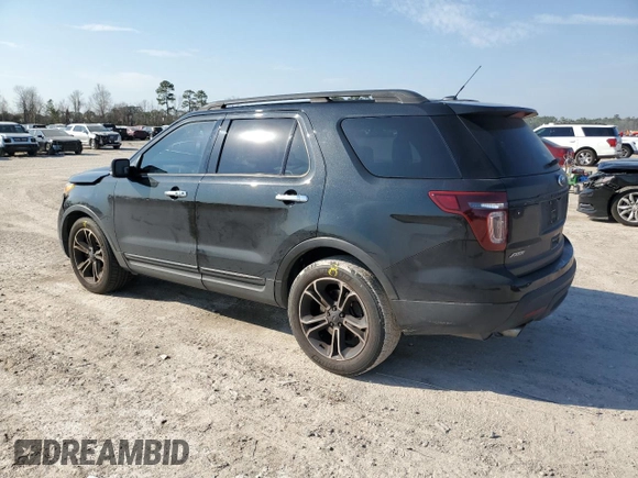 2013 Ford Explorer Sport with VIN 1FM5K8GT2DGB98958, listed as a Copart auction lot 47247475 with 145,464 mi miles and Salvage Title. Bid and sale history available at carsss.com. Image 2.