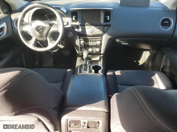 2018 Nissan Pathfinder SV with VIN 5N1DR2MM2JC637435, listed as a Copart auction lot 80471164 with 77,971 mi miles and Salvage Title. Bid and sale history available at carsss.com. Image 8.