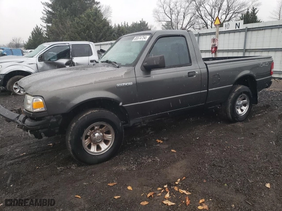 2006 Ford Ranger XL with VIN 1FTYR11U06PA44130, listed as a Copart auction lot 85574754 with 140,185 mi miles and Salvage Title. Bid and sale history available at carsss.com. Image 1.