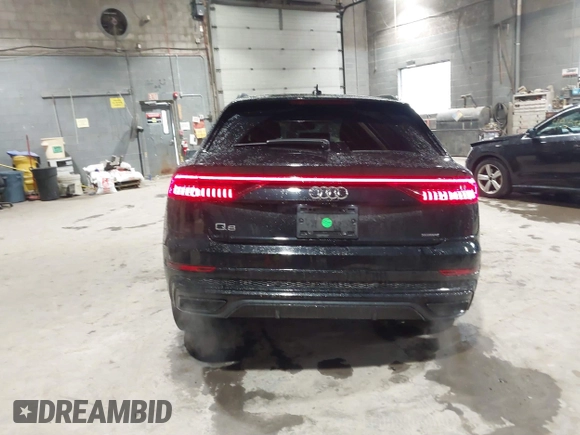 2019 Audi Q8 Premium Plus with VIN WA1EVAF18KD037817, listed as a IAAI auction lot 41922109 with 54,602 mi miles and . Bid and sale history available at DreamBid. Image 16.