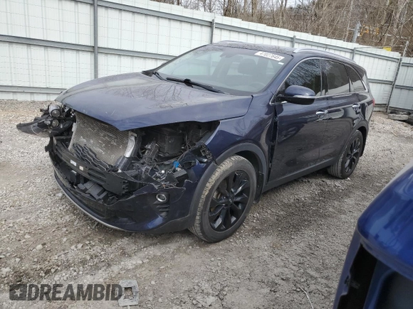 2020 Kia Sorento EX V6 with VIN 5XYPH4A59LG709341, listed as a Copart auction lot 47027645 with 46,503 mi miles and Salvage Title. Bid and sale history available at carsss.com. Image 1.