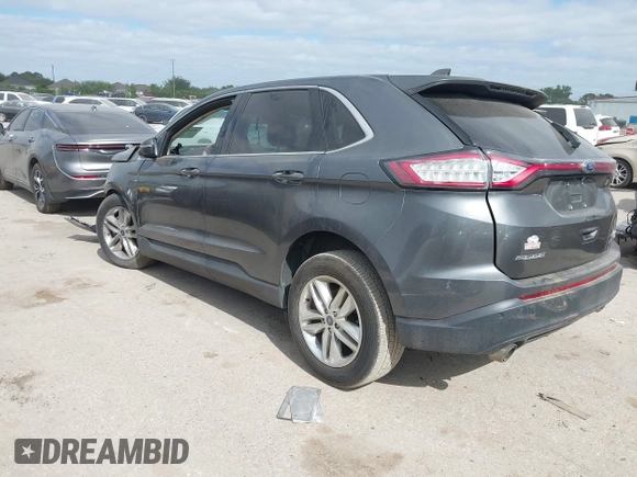 2016 Ford Edge SEL with VIN 2FMPK3J95GBC25316, listed as a IAAI auction lot 42025887 with 1 mi miles. Bid and sale history available at carsss.com. Image 3.