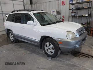 2006 Hyundai Santa Fe GLS with VIN KM8SC13D26U098773, listed as a IAAI auction lot 42382655 with 268,133 mi miles and . Bid and sale history available at DreamBid. Image 1.