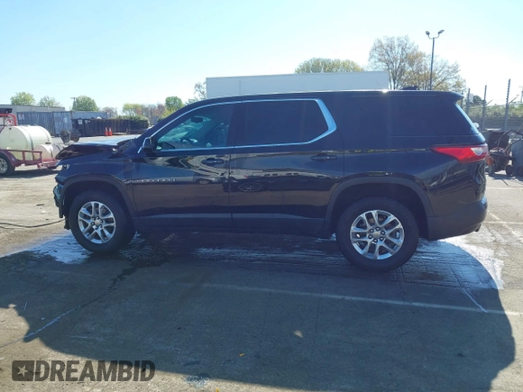 2020 Chevrolet Traverse LS with VIN 1GNERFKW7LJ207118, listed as a IAAI auction lot 41883048 with 87,506 mi miles. Bid and sale history available at carsss.com. Image 15.