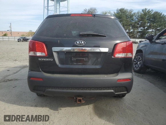 2011 Kia Sorento LX with VIN 5XYKT3A16BG032778, listed as a Copart auction lot 54321855 with 134,613 mi miles and Clean Title. Bid and sale history available at carsss.com. Image 7.