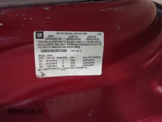 2002 Chevrolet Venture LS 1SC Pkg with VIN 1GNDX03E32D272484, listed as a IAAI auction lot 41838997 with 246,745 mi miles. Bid and sale history available at carsss.com. Image 9.