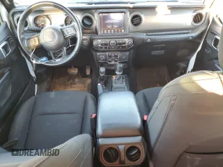 2022 Jeep Wrangler Unlimited Willys Sport with VIN 1C4HJXDM7NW145806, listed as a Copart auction lot 46851705 with 28,357 mi miles and Salvage Title. Bid and sale history available at DreamBid. Image 8.