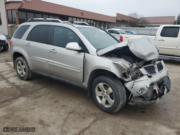 2008 Pontiac Torrent with VIN 2CKDL33F386342743, listed as a Copart auction lot 46872975 with 0 mi miles and Non Repairable. Bid and sale history available at carsss.com. Image 4.