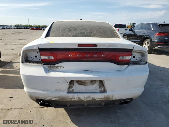 2013 Dodge Charger SXT Plus with VIN 2C3CDXHG3DH574433, listed as a Copart auction lot 50781235 with 217,138 mi miles and Salvage Title. Bid and sale history available at carsss.com. Image 6.