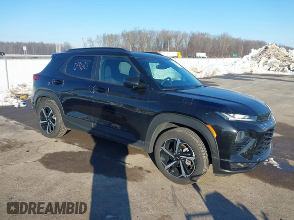 2023 Chevrolet TrailBlazer RS with VIN KL79MTSL4PB126703, listed as a IAAI auction lot 41317288 with 40,435 mi miles and . Bid and sale history available at DreamBid. Image 1.