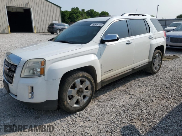 2012 GMC Terrain SLT-2 with VIN 2GKFLWE58C6200522, listed as a Copart auction lot 60616405 with 198,559 mi miles and Salvage title. Bid and sale history available at DreamBid. Image 1.
