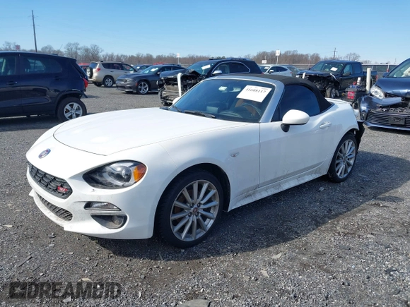 2020 FIAT 124 Spider Abarth with VIN JC1NFAEK9L0145379, listed as a IAAI auction lot 41608117 with 36,093 mi miles and . Bid and sale history available at DreamBid. Image 17.