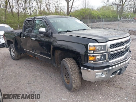 2014 Chevrolet Silverado 1500 LTZ with VIN 1GCVKSEC0EZ390082, listed as a IAAI auction lot 42030144 with 161,353 mi miles and . Bid and sale history available at DreamBid. Image 1.