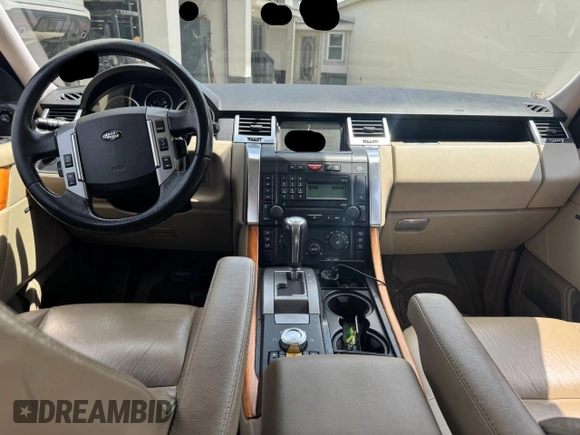 2009 Land Rover Range Rover Sport HSE with VIN SALSK25439A202406, listed as a Copart auction lot 58450095 with 202,277 mi miles and Clean title. Bid and sale history available at DreamBid. Image 9.