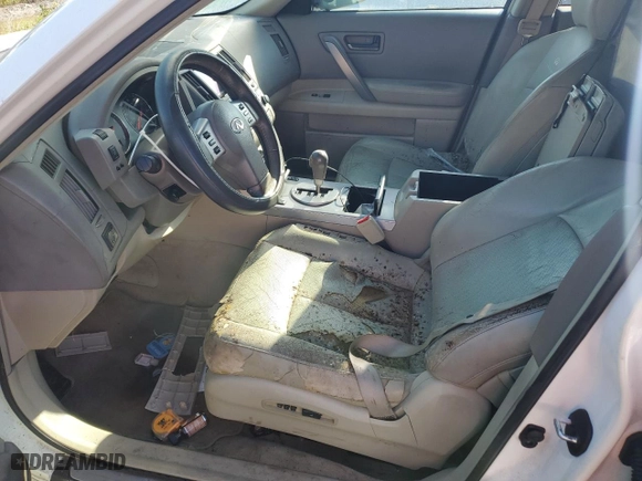 2005 Infiniti FX35 with VIN JNRAS08U85X107334, listed as a Copart auction lot 76199924 with NaN miles and Salvage Title. Bid and sale history available at carsss.com. Image 7.