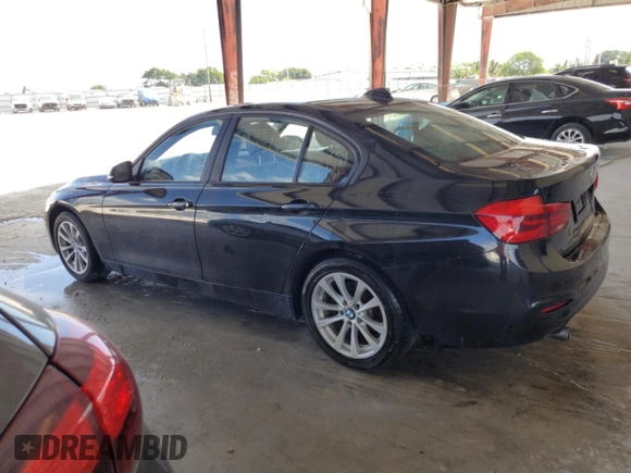 2018 BMW 3 Series 320i with VIN WBA8A9C59JAH13373, listed as a Copart auction lot 52910505 with 55,016 mi miles and Salvage Title. Bid and sale history available at carsss.com. Image 2.