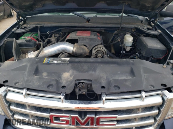 2011 GMC Sierra 1500 SLE with VIN 3GTP2VE33BG217209, listed as a Copart auction lot 55062735 with 160,311 mi miles and Salvage title. Bid and sale history available at DreamBid. Image 11.