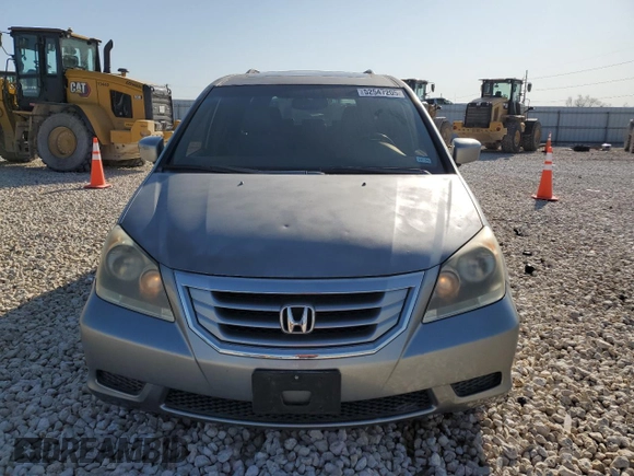 2009 Honda Odyssey EX-L with VIN 5FNRL38799B034292, listed as a Copart auction lot 52547205 with 116,658 mi miles and Salvage Title. Bid and sale history available at DreamBid. Image 5.