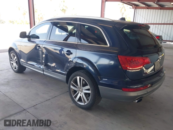 2013 Audi Q7 Premium Plus z VIN WA1LGAFE2DD008367, wystawiony jako IAAI lot #42164926 z przebiegiem 124 207 mil mil oraz . Historia ofert i sprzedaży dostępna na DreamBid. Obrazek 3.