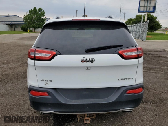 2015 Jeep Cherokee Limited z VIN 1C4PJMDS3FW511528, wystawiony jako Copart lot #58977015 z przebiegiem 167 652 mil mil oraz Czysty tytuł • Clean title. Historia ofert i sprzedaży dostępna na DreamBid. Obrazek 6.