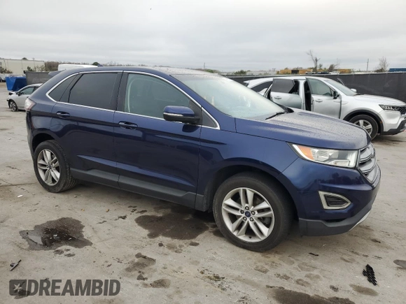 2016 Ford Edge SEL with VIN 2FMPK3J94GBC53284, listed as a Copart auction lot 44922125 with 138,936 mi miles and Salvage Title. Bid and sale history available at carsss.com. Image 4.