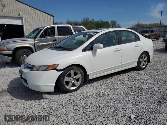 2008 Honda Civic EX-L z VIN 1HGFA16928L072638, wystawiony jako Copart lot #54352565 z przebiegiem 122 038 mil mil oraz Szkoda całkowita • Salvage title. Historia ofert i sprzedaży dostępna na DreamBid. Obrazek 1.