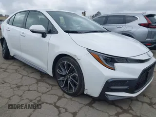 2022 Toyota Corolla SE with VIN JTDS4MCE4N3502754, listed as a IAAI auction lot 41879980 with 23,722 mi miles. Bid and sale history available at carsss.com. Image 1.
