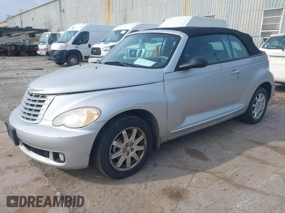 2007 Chrysler PT Cruiser with VIN 3C3JY45X87T590735, listed as a IAAI auction lot 41975187 with 0 mi miles. Bid and sale history available at carsss.com. Image 2.