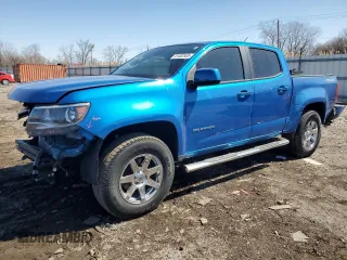 2021 Chevrolet Colorado 4WD LT z VIN 1GCGTCEN2M1226861, wystawiony jako Copart lot #52482505 z przebiegiem 65 861 mil mil oraz Szkoda całkowita • Salvage title. Historia ofert i sprzedaży dostępna na DreamBid. Obrazek 1.