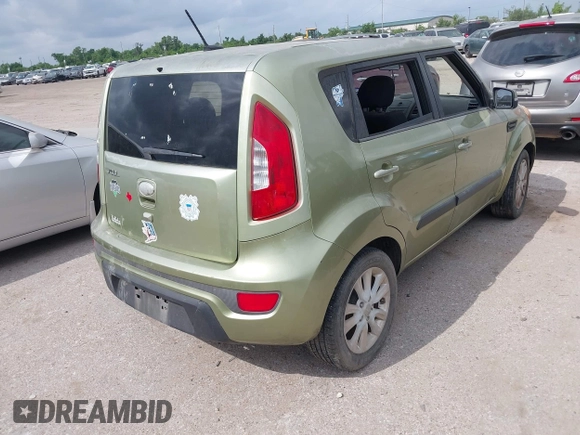 2013 Kia Soul ! with VIN KNDJT2A60D7576761, listed as a IAAI auction lot 42142415 with 1 mi miles. Bid and sale history available at carsss.com. Image 4.