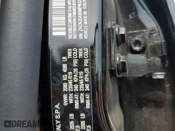 2021 Jeep Renegade Upland with VIN ZACNJDAB6MPN32408, listed as a Copart auction lot 54579344 with 16,471 mi miles and Non repairable. Bid and sale history available at DreamBid. Image 14.