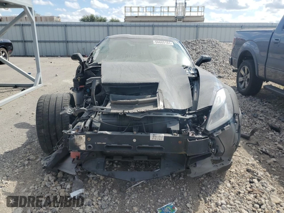 2017 Chevrolet Corvette Z06 2LZ with VIN 1G1YS2D62H5601229, listed as a Copart auction lot 66665184 with 0 mi miles and Salvage Title. Bid and sale history available at carsss.com. Image 5.
